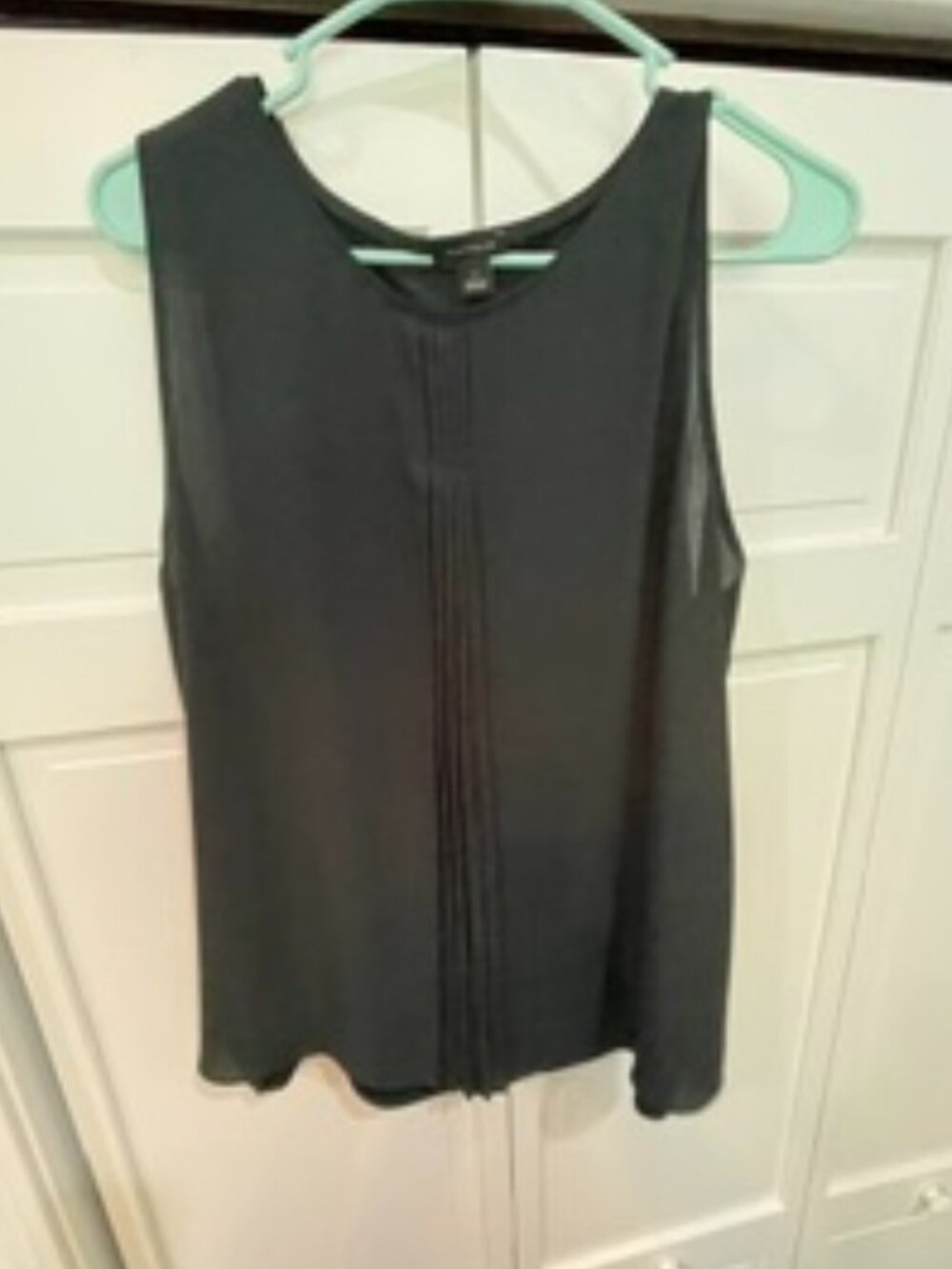 Ann Taylor Shell L - Dark Green